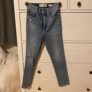 Denim Forum Lola High Rise Skinny Crop
